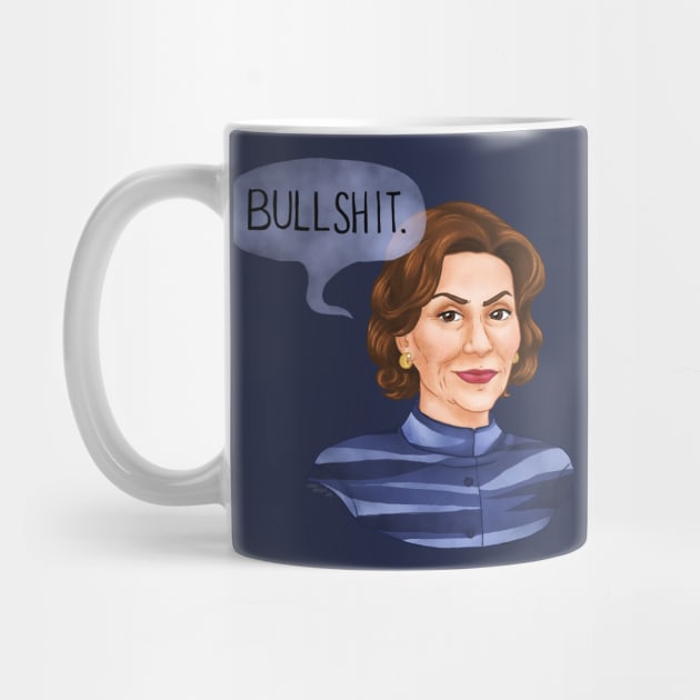 Emily Gilmore BS! by SarahWrightArt